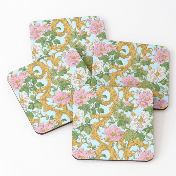Item preview, Victorian Style Floral Textile Design designed and sold by Atlas Kai.