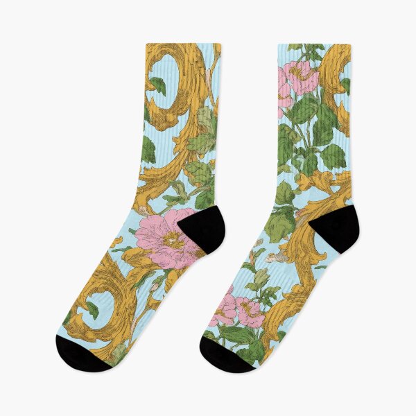 Item preview, Victorian Style Floral Textile Design designed and sold by Atlas Kai.