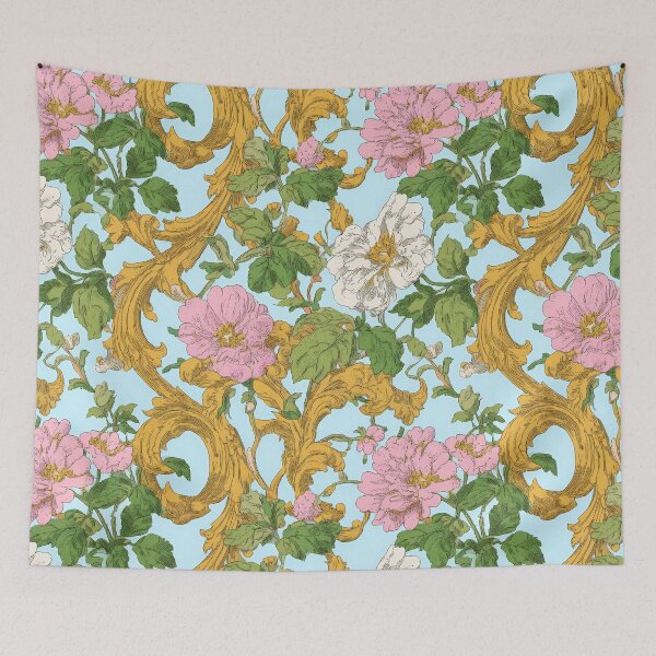 Item preview, Victorian Style Floral Textile Design designed and sold by Atlas Kai.