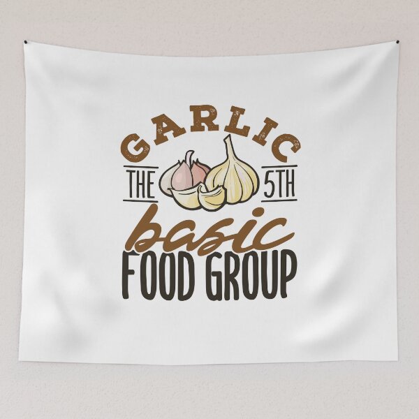 Item preview, Garlic the 5th Basic Food Group designed and sold by jaygo.