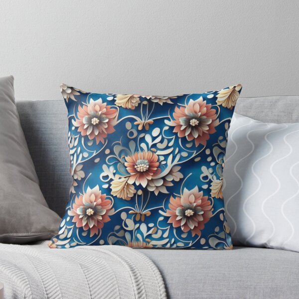 Artikelvorschau, Blumenmuster, Illustration, 3D-Rendering, schöne Illustration, wundervolle Blumengrafik, Pastellfarben entworfen und verkauft von gulka8.