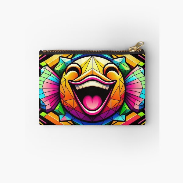Item preview, Cute geometric happy fish  designed and sold by Dogandesighn.