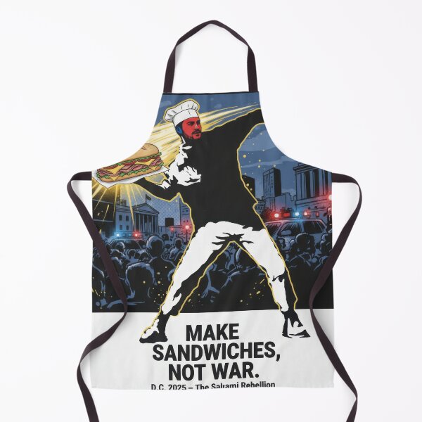 Item preview, Make Sandwiches Not War - DC Protest Poster designed and sold by zoughlal.
