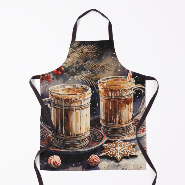 Item preview, Hot Chocolate and Cookies in Winter | Gift for Winter Holidays designed and sold by UnhingedBird.