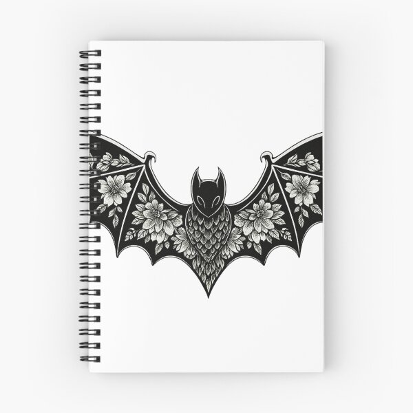 Item preview, Cute Floral Bat designed and sold by SnorkleSupply.