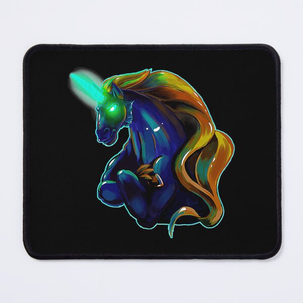 Item preview, Sea Of Thieves Neon Unicorn Head designed and sold by Keegaalsh.