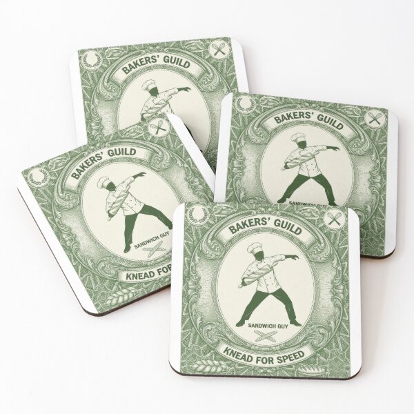 Item preview, Knead for Speed - Baguette Thrower Currency Design designed and sold by zoughlal.
