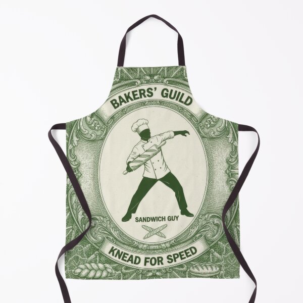 Item preview, Knead for Speed - Baguette Thrower Currency Design designed and sold by zoughlal.