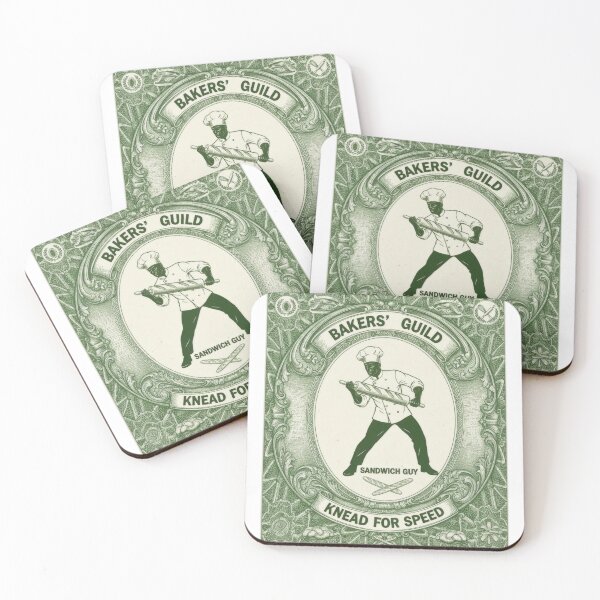 Item preview, Knead for Speed Bakers' Guild Currency Art designed and sold by zoughlal.