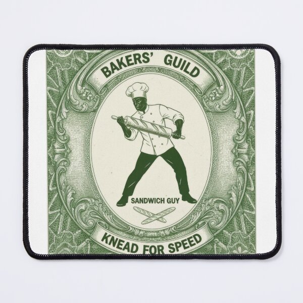 Item preview, Knead for Speed Bakers' Guild Currency Art designed and sold by zoughlal.