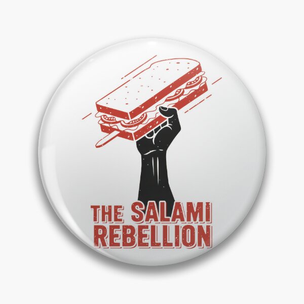 Item preview, The Salami Rebellion Power Fist Graphic designed and sold by zoughlal.