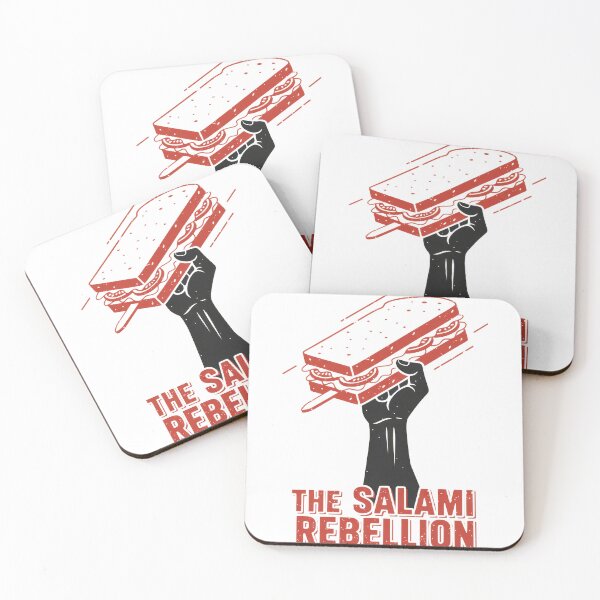 Item preview, The Salami Rebellion Power Fist Graphic designed and sold by zoughlal.
