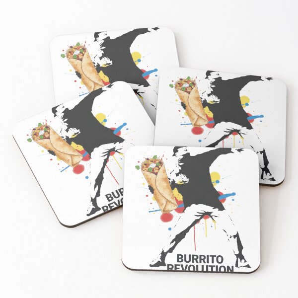Item preview, Burrito Revolution Urban Street Art Statement designed and sold by zoughlal.