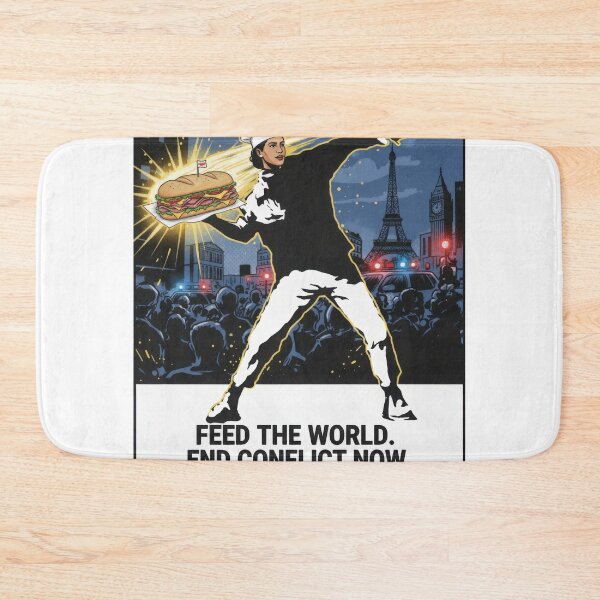 Item preview, Feed The World Sub Sandwich Uprising Poster designed and sold by zoughlal.