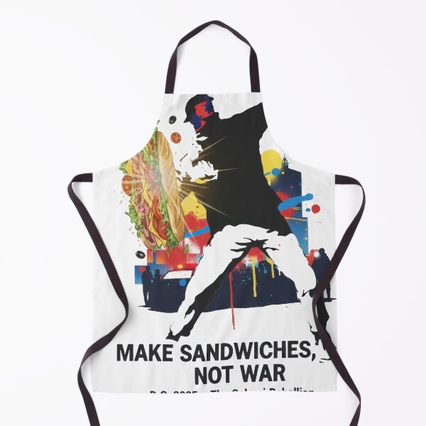 Item preview, The Salami Rebellion DC 2025 Street Art designed and sold by zoughlal.