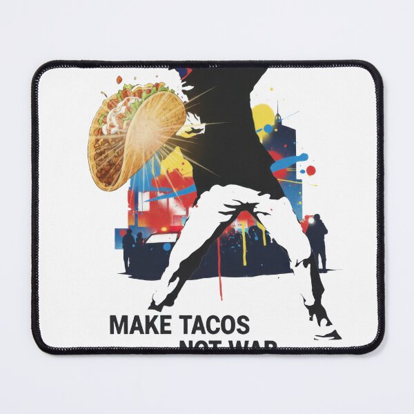 Item preview, Make Tacos Not War DC 2025 Street Art designed and sold by zoughlal.