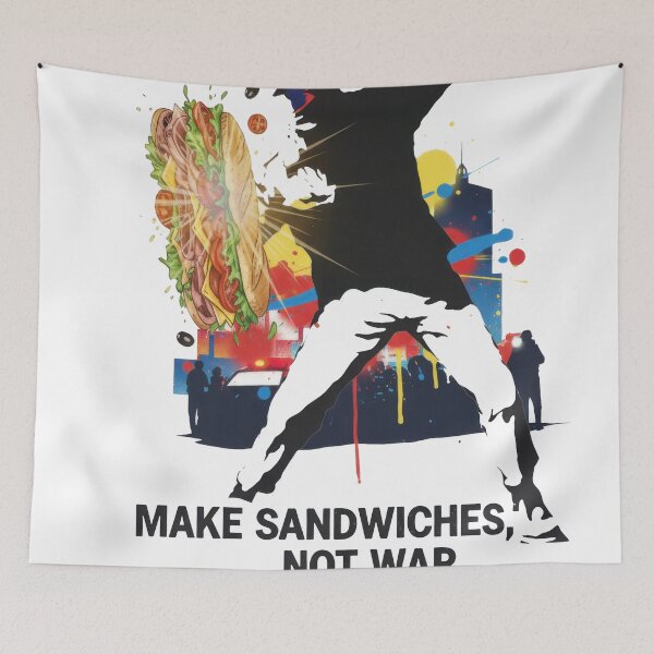 Item preview, The Salami Rebellion DC 2025 Street Art designed and sold by zoughlal.