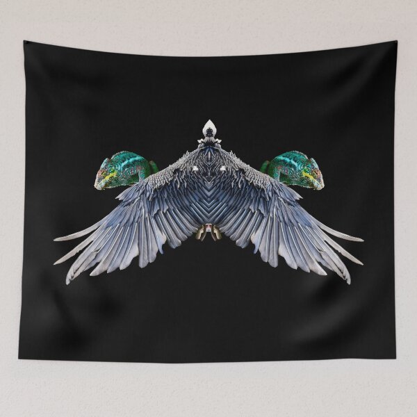 Item preview, Wings of Transformation – Silver and Life / Swiss Artwork Photography designed and sold by Raphael Wolf.