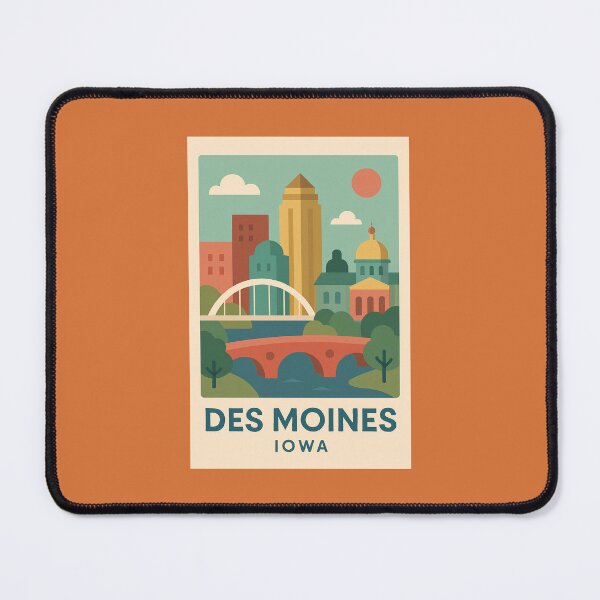 Item preview, Des Moines Iowa designed and sold by Broken Antler Designs .
