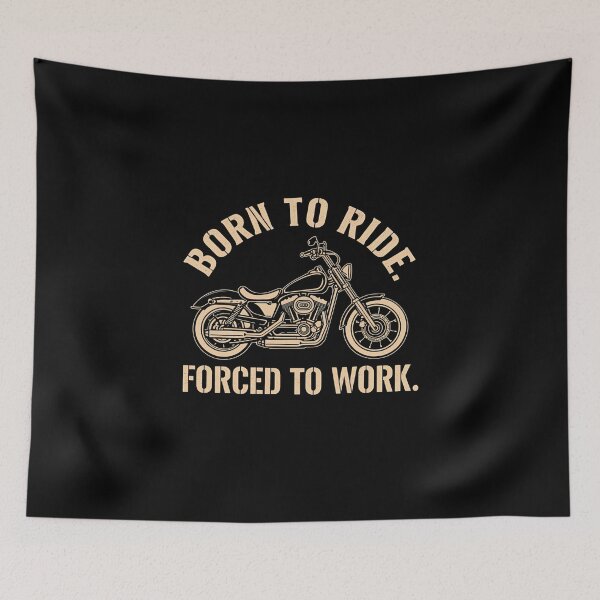 Item preview, Road King Motorcycle Quote - Minimal Biker Typography designed and sold by MotoRebel.