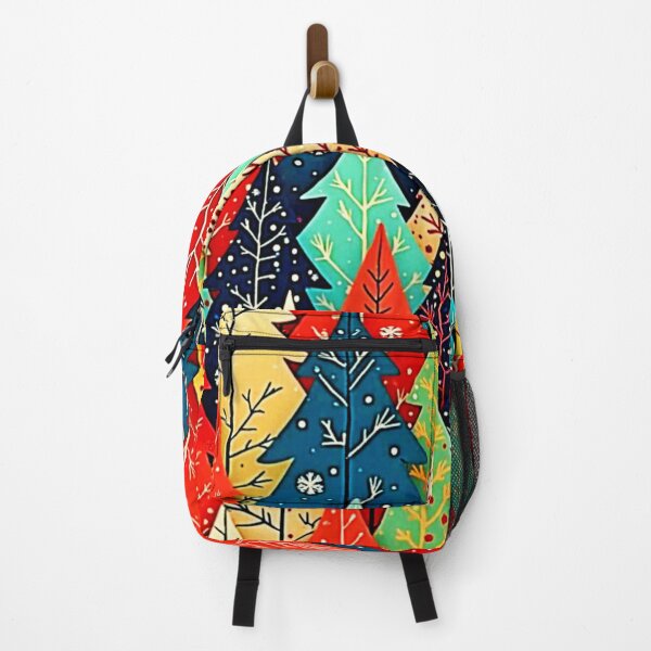 Item preview, Vibrant Christmas Tree Pattern Art designed and sold by Health And Fitness Posts e-Store.