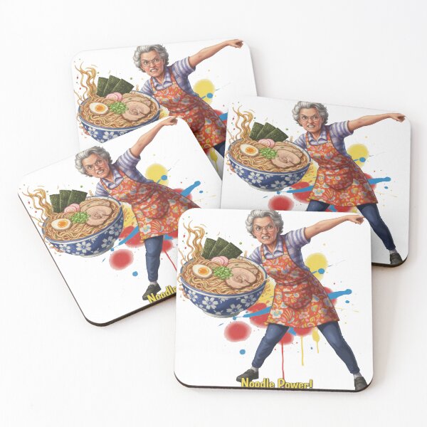 Item preview, The Noodle Power Mama Ramen Uprising Graphic designed and sold by zoughlal.