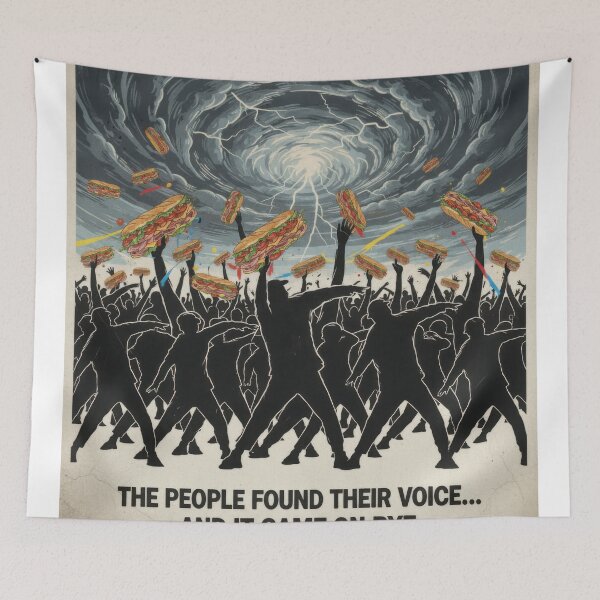 Item preview, The People Found Their Voice - Bread On Rye Uprising designed and sold by zoughlal.