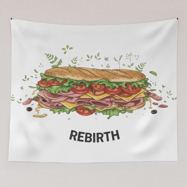 Item preview, The Chef's Knife - Culinary Rebellion Graphic designed and sold by zoughlal.