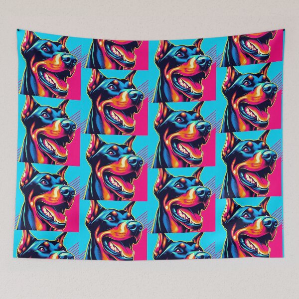Item preview, Cute doberman dog  designed and sold by Dogandesighn.
