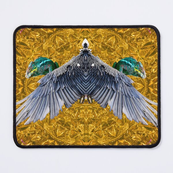 Item preview, Bearded Vulture Wings – Golden Harmony / Swiss Artwork Photography designed and sold by Raphael Wolf.