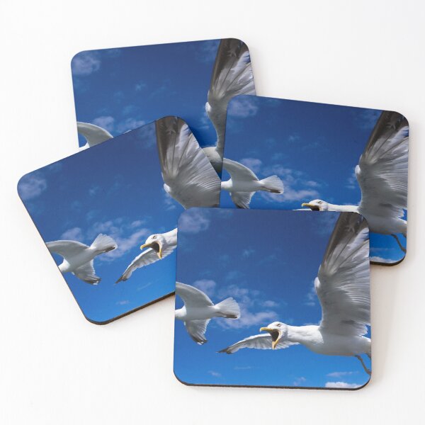 Item preview, Conversations a with Seagull by heidiannemorris  designed and sold by FOLK ART FUSION by heidiannemorris.