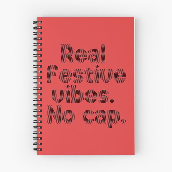 Item preview, Real festive vibes. No cap. designed and sold by Tattee.