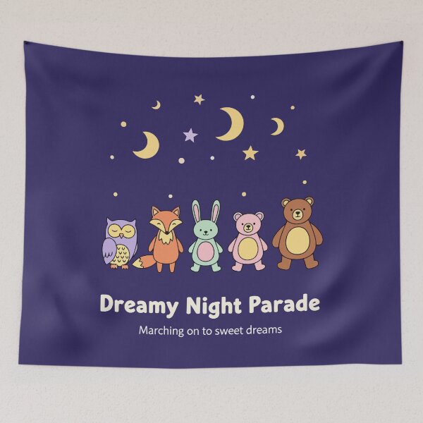Item preview, Dreamy Night Parade designed and sold by xmoudx.