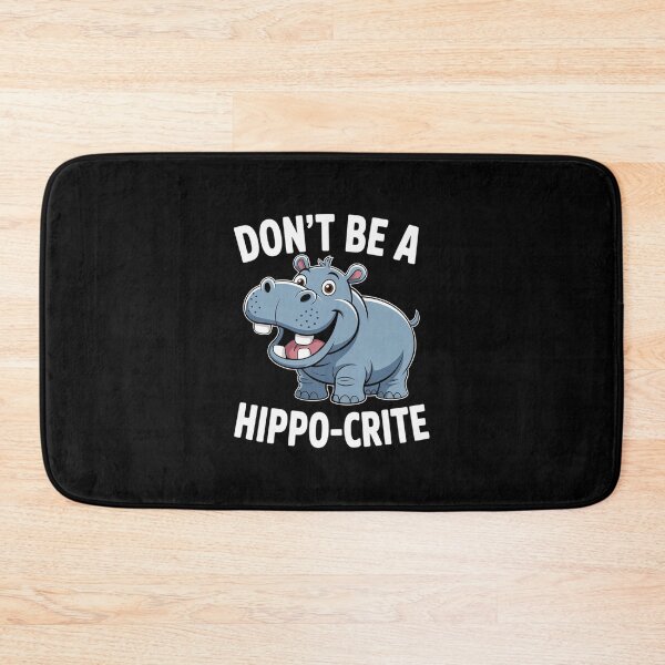 Item preview, Hippo Hypocrite  designed and sold by Belkisallen.