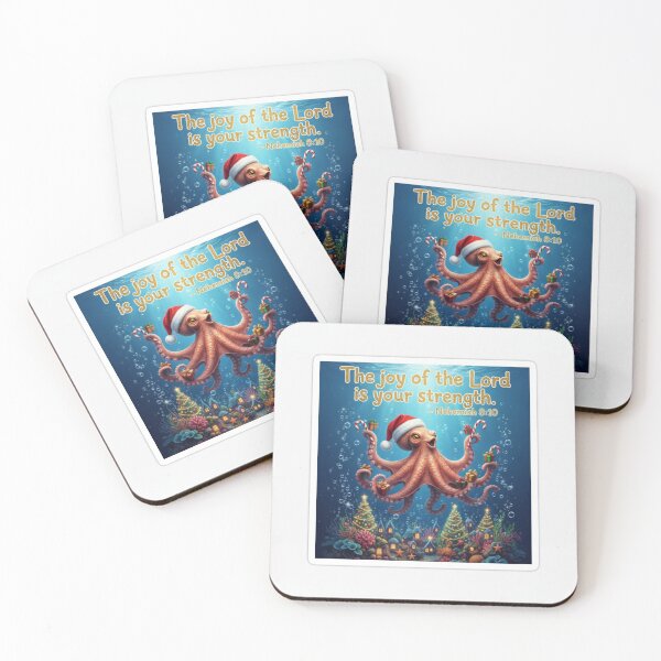 Item preview, Joyful Octopus Tidings designed and sold by vineartstudio.