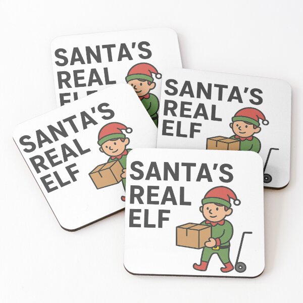 Item preview, Santa’s Real Elf Design for Hardworking Holiday Heroes designed and sold by Peitaaa121.