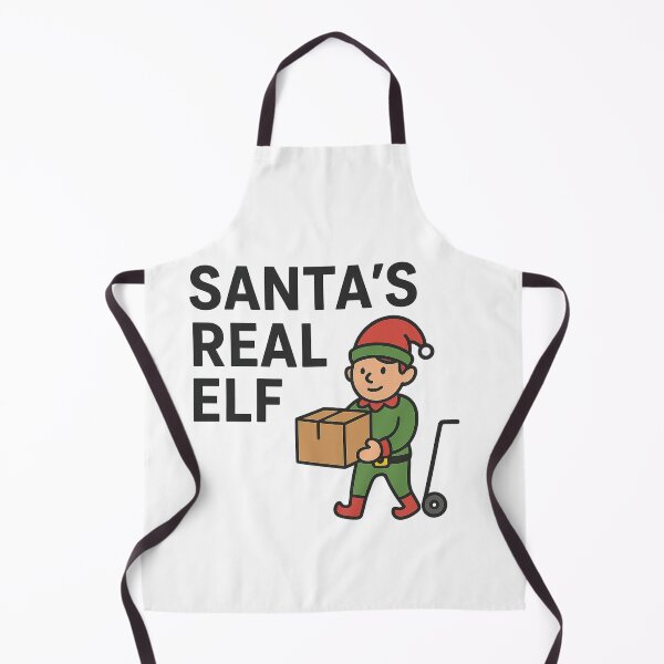 Item preview, Santa’s Real Elf Design for Hardworking Holiday Heroes designed and sold by Peitaaa121.