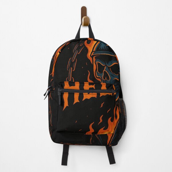 Item preview, HELLFIRE — Born Ready Flaming Skull Rider Dark Art designed and sold by zevorgue.