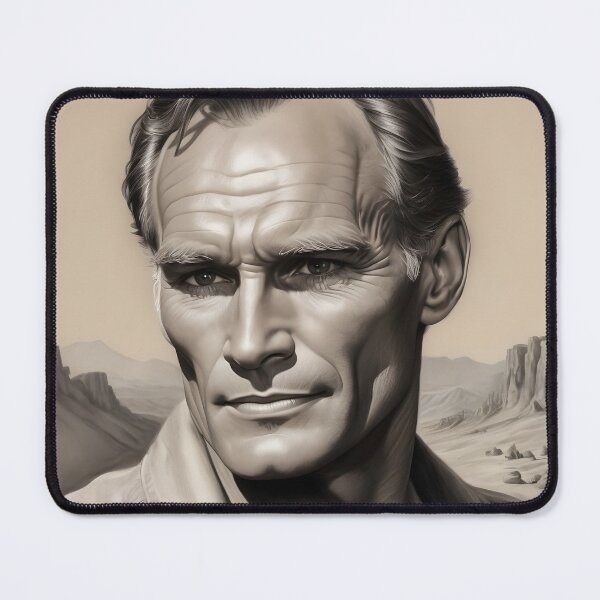Item preview, Charlton Heston designed and sold by WorldofCharcoal.