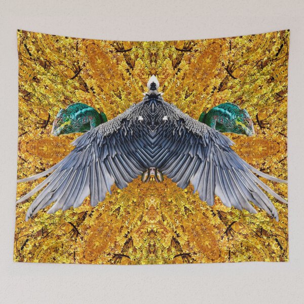 Item preview, Bearded Vulture Wings – Mirror of Transformation / Swiss Artwork Photography designed and sold by Raphael Wolf.