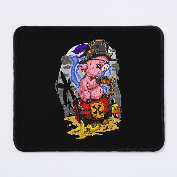 Item preview, Sea Of Thieves Pink Pig Captain designed and sold by Keegaalsh.
