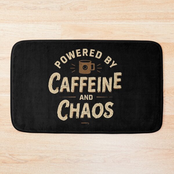 Item preview, Powered by Caffeine and Chaos designed and sold by ArrogantOwl.