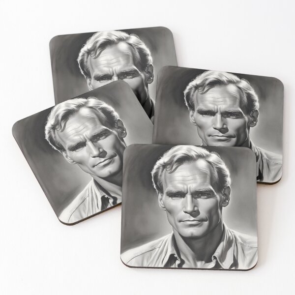 Item preview, Charlton Heston designed and sold by WorldofCharcoal.
