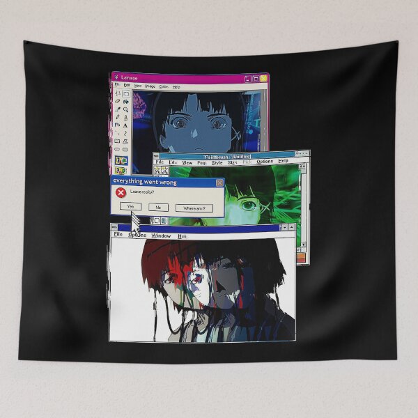 Item preview, Lain Windows Edit Serial Experiments  designed and sold by Anabellaittman.
