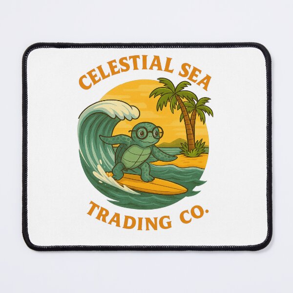 Item preview, Celestial Seas Trading Co - Titus surfing  designed and sold by celestialseastc.