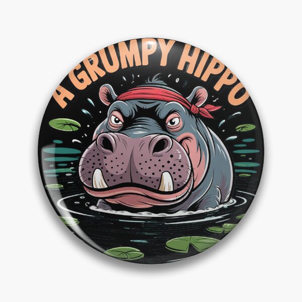 Artikelvorschau, Grumpy Nilpo – Krafttier, sarkastischer Humor entworfen und verkauft von Belkisallen.