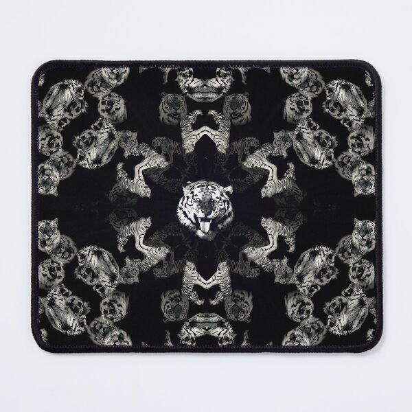 Item preview, The King of the Animals – Kaleidoscopic Tiger / Swiss Artwork Photography designed and sold by Raphael Wolf.