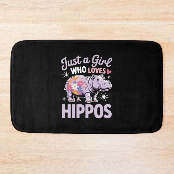 Artikelvorschau, Nilpferd Hippopotamus Einfach ein Mädchen, das Nilpferde liebt entworfen und verkauft von Belkisallen.