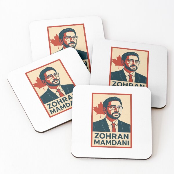 Item preview, Zohran Mamdani – Vintage Canadian Style Political Portrait designed and sold by mocci10.