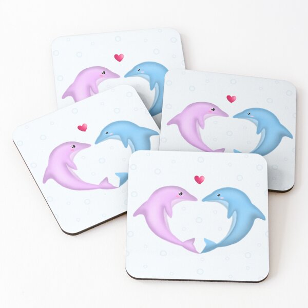 Item preview, dolphin couple designed and sold by LiudmylaMaika.